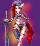  anthro armor artist_prisma6 equid equine female hi_res horse mammal melee_weapon pony prisma6 solo sword weapon 