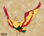  2020 alishka avian beak bird digital_media_(artwork) feathered_wings feathers red_eyes wings yellow_beak 