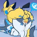  1:1 2020 all_fours anthro anthro_on_anthro anthro_penetrated anthro_penetrating anthro_penetrating_anthro ass_up baby_pok&eacute;mon balls big_balls big_breasts big_butt big_penis black_body black_fur black_nose blonde_hair blue_background blue_body blue_cheeks blue_fur blue_glasses blue_inner_ear blue_nipples blue_pussy bodily_fluids breasts butt chiro_(skweekers) clitoris cum cum_from_pussy cum_in_pussy cum_inside cum_on_butt cum_on_penis cum_splatter cumshot doggystyle ejaculation emolga erection eyes_closed eyewear eyewear_only female female_penetrated from_behind_position fur genital_fluids genitals glasses glasses_only gradient_background grey_body grey_fur hair hand_on_head humanoid_genitalia humanoid_penis impregnation internal looking_pleasured male male/female male_penetrating male_penetrating_female mammal motion_lines murid nintendo nipples nude on_ground onomatopoeia open_mouth orgasm ovum penetration penis pichu pok&eacute;mon pok&eacute;mon_(species) puffchu pussy rodent saliva sex simple_background softestpuffss sound_effects sperm_cell step_position sweat text thick_thighs thrusting video_games yellow_balls yellow_body yellow_fur yellow_penis 
