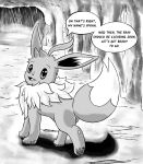  ambiguous_gender comic eevee english_text greyscale hi_res monochrome nintendo pok&eacute;mon pok&eacute;mon_(species) pok&eacute;mon_mystery_dungeon speech_bubble text video_games xetajts 