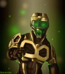  anthro armor bionicle bodily_fluids brown_body corruption dizrahk_(artist) drooling fangs headgear helmet hi_res lego machine male mask onewa open_mouth robot robotic saliva saliva_string solo synthetic teeth toa visor 