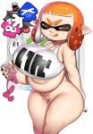  absurd_res animal_humanoid areola big_breasts breasts cephalopod cephalopod_humanoid cleavage clothed clothing female genitals gray_impact hi_res huge_breasts humanoid inkling marine marine_humanoid mollusk mollusk_humanoid nintendo pseudo_hair pubes pussy splatoon tentacle_hair tentacles thick_thighs under_boob video_games wide_hips 