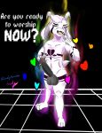  anthro asriel_dreemurr_(god_form) balls big_balls big_penis bovid caprine english_text genitals goat hi_res huge_penis lustybanshee male mammal penis solo text undertale video_games 