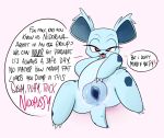  anus clitoris dialogue english_text female feral genitals hi_res nidorina nintendo ota_(artist) plump_labia pok&eacute;mon pok&eacute;mon_(species) presenting presenting_pussy pussy solo spread_legs spread_pussy spreading text video_games 