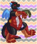  animate_inanimate anthro dragon hi_res living_plushie male plantigrade plushie seam_(sewing) shadowpelt solo stitch_(sewing) stuffing thick_tail tongue tongue_out undead wings zombie 