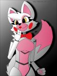  2015 4_fingers animatronic anthro bow breasts canid canine cheek_tuft claws dubstails eyelashes facial_tuft female fingers five_nights_at_freddy&#039;s five_nights_at_freddy&#039;s_2 fox fur hair hi_res lips machine mammal mangle_(fnaf) nude pawpads pink_body pink_claws pink_fur pink_inner_ear pink_pawpads robot signature smile solo tuft video_games white_body white_fur white_hair yellow_eyes 