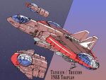  1other absurdres canopy_(aircraft) cockpit commentary_request derivative_work drone energy_cannon english_text gameplay_mechanics helmet highres jotaro_jotan95 lineart missile pilot planet science_fiction signature sketch space space_helmet spacecraft spacecraft_interior spacesuit star_(sky) starfighter title toaplan truxton zero_gravity 
