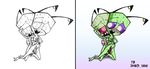  hinoki invader_zim tagme zim zoechan 