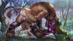 16:9 2020 anthro anthro_on_taur anthro_penetrating anthro_penetrating_taur anus areola balls blizzard_entertainment bovid bovine breasts day detailed_background digital_media_(artwork) dryad elf female female_penetrated forest genitals grass humanoid levelviolet male male/female male_penetrating male_penetrating_female mammal nipples outside penetration penis taur taur_penetrated tauren tree video_games warcraft widescreen 