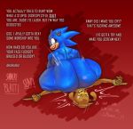  anthro big_butt bodily_fluids bound butt conadolpomp_(artist) crying dialogue duo facesitting forced girly huge_butt looking_back male male/male rape rope rope_bondage sonic_the_hedgehog sonic_the_hedgehog_(series) tears 