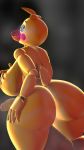  3d_(artwork) 5_fingers 9:16 animatronic anthro avian balls big_balls big_breasts big_butt big_penis bird blue_eyes blush bodily_fluids breast_grab breasts butt chicken digital_media_(artwork) fingers five_nights_at_freddy&#039;s five_nights_at_freddy&#039;s_2 galliform gallus_(genus) genitals glowing glowing_eyes gynomorph hand_on_breast hi_res huge_balls huge_butt huge_penis hyper hyper_balls hyper_genitalia intersex licking licking_lips looking_at_viewer looking_back machine nipples non-mammal_breasts penis phasianid robot rosy_cheeks seductive solo source_filmmaker sweat terezifaps thick_penis thick_thighs tongue tongue_out toy_chica_(fnaf) vein veiny_penis video_games wide_hips yellow_body 