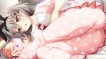  game_cg hulotte ikegami_akane matsuyuki_ame ore_no_sugata_ga_toumei_ni!?_invisible_to_suuki_na_unmei pajamas 