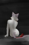  anthro bmo90 digital_media_(artwork) female hi_res humanoid mammal murid murine nude rat rodent solo sooz tails_noir white white_body 