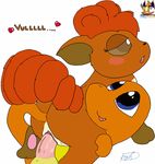  animated charmander psyredtails surfing_charizard vulpix 