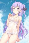  areola azur_lane nipples see_through swimsuits unicorn_(azur_lane) wet yamasan 