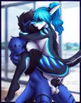  anthro anthro_on_anthro balls black_body black_skin blue_body blue_eyes blue_fur blue_hair bodily_fluids breast_squish breasts butt canid canine canis catherinemeow cum cum_in_pussy cum_inside detailed_background digital_media_(artwork) duo eyes_closed female female_penetrated fish fluffy fluffy_tail fur genital_fluids genitals glowing hair hexagon hi_res interspecies knot looking_pleasured male male/female male_penetrating male_penetrating_female mammal marine multicolored_body multicolored_fur muscular muscular_anthro muscular_male nightsharky open_mouth open_smile orgasm orgasm_face penetration sex shark smile squish teeth vaginal vaginal_penetration white_body white_fur wolf 