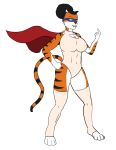  afro alpha_channel anthro big_breasts breasts felid female hi_res mammal pantherine phelpsfilchat solo superhero tiger unknown_artist 