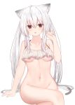  animal_ears bottomless mm2k nekomimi tagme tail underboob 