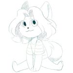  ambiguous_gender hair mammal semi-anthro tem temmie_(undertale) undertale video_games white_body 