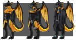  absurd_res animate_inanimate anthro barcode boots bottomwear bulge clothing collar digitigrade dragon drone featureless_crotch footwear hi_res jacket living_rubber male mask nude pants qundium solo standing thick_tail topwear wings 
