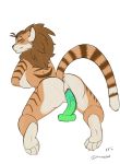  (character) absurd_res all_fours anthro anus breasts butt coy dildo dildo_in_pussy dildo_penetration dildo_sitting felid feline female hi_res hindpaw kida_howlette long_tail looking_at_viewer looking_back looking_pleasured machairodontine mammal paws penetration raised_tail sabre_(disambiguation) sex_toy sex_toy_in_pussy sex_toy_penetration side_boob smile smiling_at_viewer solo vaginal vaginal_penetration 