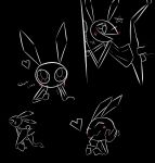  &lt;3 absurd_res anthro blush drinking duo female hi_res kneeling lagomorph leporid male male/female mammal mrdegradation oral penetration rabbit vaginal vaginal_penetration vib-ribbon vibri 