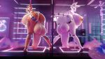 16:9 3d_(artwork) 4k absurd_res animatronic anonymousfm anthro areola backsack balls bear big_balls big_breasts big_butt big_penis bodily_fluids breasts butt canid canine condom cum digital_media_(artwork) duo erection filled_condom five_nights_at_freddy's five_nights_at_freddy's_2 fox genital_fluids genitals glowing glowing_eyes gynomorph hi_res huge_balls huge_breasts huge_butt huge_penis humanoid_genitalia humanoid_penis hyper hyper_balls hyper_breasts hyper_genitalia hyper_penis inside intersex lips lipstick looking_back machine makeup mammal mangle_(fnaf) nipples nude penis pink_lipstick pole robot scottgames sexual_barrier_device tail thick_lips toy_freddy_(fnaf) widescreen yellow_eyes