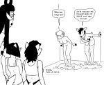 2024 alexia_minkworthy antelope anthro bella_minkworthy black_and_white bovid bowing breasts caprine celina_minkworthy clothed clothed_anthro clothed_female clothing deer dialogue dodie_o'doe electric_shears english_text eyes_closed female fingers gazelle group hooved_fingers hooves horn lana_lynne mammal midriff mink miss_thompson_(tegerio) monochrome mustelid musteline nipples nude nude_anthro nude_female scut_tail sheep shirt short_tail tail tank_top tegerio text thomson's_gazelle topwear true_antelope true_musteline whisker_spots whiskers