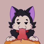 absurd_res animated anthro brawl_stars canid canine canis domestic_cat domestic_dog duo felid feline felis fellatio genitals hi_res kit_(brawl_stars) knot knotted_penis male male/male mammal oral penile penis ruffs_(brawl_stars) sex supercell_(company) ultimateyaoifan
