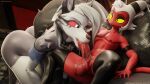 3d_(artwork) absurd_res anthro balls big_balls big_butt big_penis bodily_fluids butt canid canid_demon canine clothing darkflash23 demon demon_humanoid digital_media_(artwork) duo female femboy femboy_penetrating genitals hellaverse hellhound helluva_boss hi_res horn humanoid imp interspecies larger_female legwear loona_(helluva_boss) male male/female mammal moxxie_(helluva_boss) mythological_canine mythological_creature mythology oral oral_penetration penetration penis saliva saliva_on_penis size_difference smaller_male tail thick_thighs thigh_highs