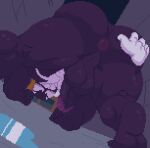 5_fingers animated anus balls biceps big_butt breasts butt butt_grab digital_media_(artwork) erection feet fingers genitals hand_on_butt humanoid kem0w0shiba male male/male mammal marvel muscular muscular_arms muscular_male penis pixel_(artwork) pixel_animation solo spread_legs spreading symbiote teeth teeth_showing venom_(marvel)