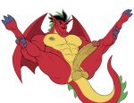 2026 abs aged_up american_dragon:_jake_long analon_(artist) anthro areola balls barazoku biceps big_balls big_muscles big_penis butt claws deltoids disney dot_eyes dragon ear_piercing ear_ring erection eyebrows facial_hair foreskin genitals glans hair huge_balls huge_muscles huge_penis humanoid_genitalia humanoid_penis jake_long leg_grab legs_up long_penis looking_at_viewer lying male muscular mythological_creature mythological_scalie mythology navel nipples non-mammal_balls non-mammal_nipples nude on_back pecs penis piercing presenting presenting_penis ring_piercing saggy_balls scalie seductive simple_background simple_eyes smile solo spread_legs spreading stubble thick_penis thick_thighs vein white_background wings