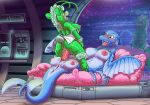 2026 3_toes antennae_(anatomy) anthro anthro_penetrated anus aquatic areola bed bedroom bedroom_sex big_breasts biped blue_body blue_breasts blue_ears blue_inner_ear blue_nose breasts cetacean clothed clothed/nude clothed_anthro clothed_female clothed_sex clothing cowgirl_position crotch_breasts detailed_background digital_media_(artwork) dolphin duo electronics english_text erection exposed_breasts eyelashes feet female female_on_top female_penetrated fin fish_tail floor foozle from_front_position fur furniture genitals green_antennae green_body green_breasts green_ears green_fur hair herm herm/female herm_on_bottom herm_penetrating herm_penetrating_female intersex intersex/female intersex_on_bottom intersex_penetrating intersex_penetrating_female interspecies kitsune_youkai looking_at_another looking_at_partner looking_pleasured lying mammal monitor nipples nude on_back on_bed on_bottom on_top open_mouth penetration penile penile_penetration penis penis_in_vagina pink_areola pink_inner_ear pink_nipples pink_vulva red_penis red_tongue reflection science_fiction sex sex_on_bed small_tail snout sorui_(ruathan) space spacecraft tail teeth text tile tile_floor toes tongue toothed_whale vaginal vaginal_penetration vehicle vulva white_body white_fur white_hair white_tail window