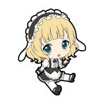  chibi gochuumon_wa_usagi_desu_ka? kirima_sharo maid tagme transparent_png waitress 