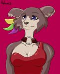  anthro beastars canid canine canis clothed clothing dress female hi_res holaxes juno_(beastars) mammal solo wolf 