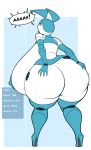  big_breasts big_butt bottomwear breasts butt butt_expansion clothed clothing english_text expansion hi_res holding_butt huge_breasts huge_butt hyper hyper_breasts hyper_butt jenny_wakeman machine miniskirt my_life_as_a_teenage_robot nickelodeon no_underwear not_furry robot skirt solo speech_bubble text zetaskully 