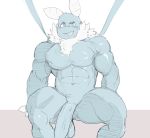  2020 abs antennae_(anatomy) anthro arthropod balls biceps big_penis blue_body digital_media_(artwork) fluffedwings fur genitals hi_res humanoid_genitalia humanoid_penis insect insect_wings lepidopteran lionel_(fluffedwings) looking_at_viewer male moth muscular muscular_anthro muscular_male muscular_thighs navel nude pecs penis presenting presenting_penis simple_background smile solo tongue tongue_out vein veiny_penis wings 