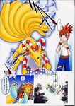  comic digimon kyubimon rika_nonaka tagme 