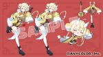  1girl black_boots blonde_hair blue_eyes blue_horns boots braid bun_cover charm_(object) chibi chibi_inset chinese_clothes closed_eyes commentary_request cropped_jacket double_bun egasumi floral_print hair_bun hair_ornament hood hooded_jacket horns jacket kadou_mikaru light_blush light_smile lightning_bolt_hair_ornament lightning_bolt_symbol lolita_fashion long_sleeves low_twin_braids mochida_touri multicolored_horns nijisanji official_art pankou pencil_skirt qi_lolita qinqin shanghai_neckline side_slit single_thighhigh skirt sleeves_past_wrists tangzhuang tassel thigh_strap thighhighs twin_braids two-tone_horns white_horns white_thighhighs white_trim x_hair_ornament xiangyun yi_er_fan_club_(vocaloid) 