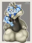  2020 3:4 5_fingers absurd_res after_vore anthro anthro_on_anthro anthro_pred anthro_prey arcanine ball_bulge balls biceps big_balls big_penis biped black_claws black_horn black_penis blue_body blue_fur blue_hair blue_markings blush bodily_fluids border canid canine canis character_request cheek_tuft chest_tuft churn claws cock_vore digestion digital_drawing_(artwork) digital_media_(artwork) domestic_dog duo embrace erection eyebrows eyes_closed facial_tuft fingers front_view fur fur_markings fur_tuft genital_fluids genitals green_eyes grey_background grey_body grey_eyebrows grey_fur grey_text growling hair hand_behind_head hand_on_penis head_tuft herding_dog hi_res horn hug huge_balls huge_penis humanoid_genitalia humanoid_penis hybrid hyper hyper_balls hyper_genitalia hyper_penis long_hair long_hait looking_at_another looking_back looking_up male male/male male_pred male_prey mammal markings mightyena mirthy_arcanine_(mirthyywolf) multicolored_body multicolored_fur multicolored_hair muscular muscular_male nintendo nude onomatopoeia pastoral_dog penetration penile penis pok&eacute;mon pok&eacute;mon_(species) precum precum_drip quads red_nose restrained rumbling_stomach same_size_vore simple_background smile soft_vore sound_effects standing stuck text thebestvore triceps tuft urethral urethral_penetration vein veiny_penis video_games vore watermark white_border white_claws white_eyebrows white_hair yellow_sclera 