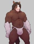  anthro better_version_at_source equid equine horse knuxlight male mammal solo 