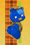  animal_crossing anthro butt domestic_pig hi_res hugh_(animal_crossing) lkiws male mammal nintendo solo suid suina sus_(pig) video_games 