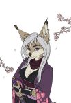  5_fingers anthro breasts brown_nose clothed clothing digital_media_(artwork) eyebrows eyelashes female fingers hi_res looking_at_viewer mammal melee_weapon purple_eyes smile solo sword taurusart weapon 