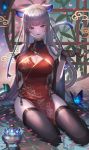  animal_ears chinadress tagme thighhighs 