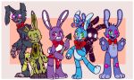  2019 alpha_channel animatronic anthro ask-the-bons black_body blue_body blue_fur bonnie_(fnaf) border buckteeth cheek-tuft cheek_tuft claws eyelashes eyeshadow facial_tuft fingers five_nights_at_freddy&#039;s five_nights_at_freddy&#039;s_2 five_nights_at_freddy&#039;s_3 five_nights_at_freddy&#039;s_4 freddy_fazbear&#039;s_pizzeria_simulator fur girly glowing glowing_eyes green_body green_eyes green_fur grey_body group guitar half-closed_eyes head_tuft lagomorph leporid long_ears machine makeup male mammal metal musical_instrument narrowed_eyes nightmare_bonnie_(fnaf) notched_ear one_eye_closed open_mouth open_smile pawpads pink_body pink_eyes plucked_string_instrument plushtrap_(fnaf) puppet_bonnie_(fnafsl) purple_body rabbit ribbons robot rockstar_bonnie_(fnaf) shadow shadow_bonnie_(fnaf) sharp_teeth signature sister_location smile springtrap_(fnaf) standing string_instrument teeth toe_claws toes toy_bonnie_(fnaf) transparent_border tuft undead video_games white_body white_eyes 