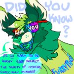  1:1 agender alpha_channel ambiguous_gender anthro canid canine commissions_open demon digital_drawing_(artwork) digital_media_(artwork) english_text fan_character fandom frillious fun_fact mammal monster public_service_announcement solo solo_focus sparkledog text unknown_species 