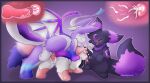 animal_genitalia animal_penis anus balls black_body black_fur blue_eyes bodily_fluids canine_genitalia canine_penis cervical_contact cervix comet_(cosmicmoonlight) cum cum_from_mouth cum_from_vagina cum_in_mouth cum_in_uterus cum_in_vagina cum_inside cum_on_penis eeveelution eyes_closed fellatio female feral feral_on_feral feral_penetrated feral_penetrating feral_penetrating_feral from_behind_position fur generation_2_pokemon generation_6_pokemon genital_fluids genitals group group_sex heart_symbol hi_res humanoid_genitalia humanoid_genitalia_on_feral humanoid_vulva humanoid_vulva_on_feral impregnation internal knot knotted_penis knotting leaking_cum looking_pleasured male male/female multicolored_body multicolored_fur nebula_(royalribbonslabs) nintendo open_mouth oral oral_knotting oral_penetration ovum penetration penile penis pink_body pink_fur pokemon pokemon_(species) purple_body purple_fur ribbons scarf sex sperm_cell spitroast stealthyspirit sylveon threesome trio umbreon uterus vaginal vaginal_knotting vaginal_penetration vulva white_body white_fur wings