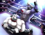 2026 abs anal anal_penetration anthro anthro_on_anthro anthro_penetrated anthro_penetrating anthro_penetrating_anthro arena aroused aroused_by_another aroused_face aroused_male aroused_smile ass_up backlighting barazoku bear bent_over biceps big_butt big_muscles big_pecs black_boots black_clothing black_elbow_pads black_fingerless_gloves black_footwear black_gloves black_handwear blue_body blue_fur bodily_fluids boots bovid bovine butch_boulder butt cattle clothed clothing collar competition defeat defeat_sex defeated dominant dominant_anthro dominant_male domination/submission duo elbow_pads fighting_ring fingerless_gloves footwear fur gloves grey_body grey_fur grin handwear hi_res holding_leash holding_object horn humping kneeling kneeling_on_ground kneeling_sex leash leash_pull leashed_collar leashed_male light lighting looking_pleasured male male/male male_penetrated male_penetrating male_penetrating_male mammal manly muscular muscular_anthro muscular_arms muscular_male muscular_thighs nipples partially_clothed partially_clothed_anthro partially_clothed_male pecs penetration penile penile_penetration penis_in_ass polar_bear pounding_ass public public_nudity public_sex red_collar red_leash sex sexual_competition sexual_fight shade_the_wolf shoes smile smirk stadium stadium_lighting submissive submissive_anthro submissive_male sweat sweatdrop sweaty_arms sweaty_body sweaty_chest sweaty_face sweaty_legs tail thick_arms thick_thighs thrusting tough_guy ursine white_body white_fur wrestler wrestlers wrestling wrestling_briefs wrestling_clothing wrestling_match wrestling_outfit