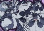 2025 anthro avian bat big_breasts big_butt bird blue_body blue_hair breasts buffalo butt canid canine canis columbid common_hippopotamus dodo elephantid fatty-sashimi felid female fox fur group hair hi_res hippopotamid honduran_white_bat komi_(fatty-sashimi) leaf-nosed_bat leopard mammal mammoth mephitid microbat morbidly_obese morbidly_obese_female multiple_expressions multiple_transformations nipples obese obese_female open_mouth overweight overweight_female pantherine prehistoric_species proboscidean purple_background purple_eyes recently_extinct_species simple_background skunk slightly_chubby slightly_chubby_female smile solo suid suine sus_(pig) transformation wild_boar wings wolf yangochiropteran