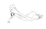 2021 acanthurid aquatic avian bird brown_pelican disney dory_(finding_nemo) duo eyes_closed feathers female feral fin finding_nemo fish fish_tail fur jumping long_beak male monochrome nigel_(finding_nemo) pelecaniform pelican pixar regal_tang simple_background sketch tail tail_feathers unknown_artist white_background wings